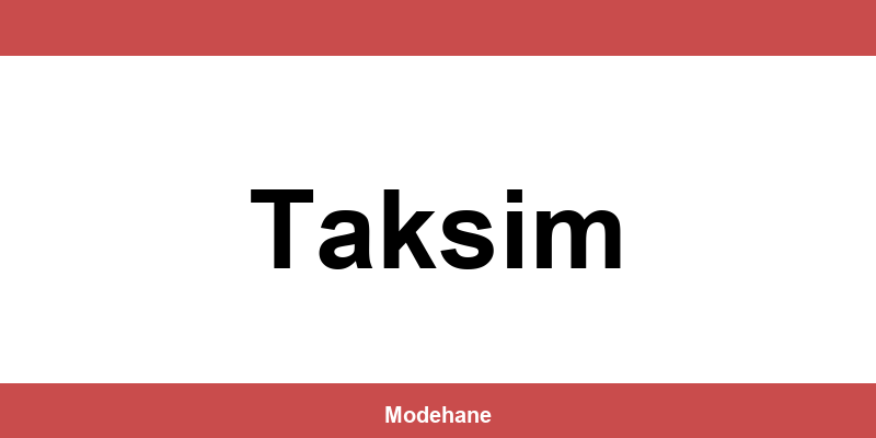Tudors Taksim mağazaları ve iletişim bilgileri