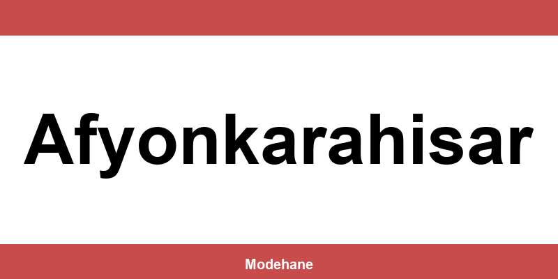 Tudors Afyonkarahisar mağazaları ve iletişim bilgileri