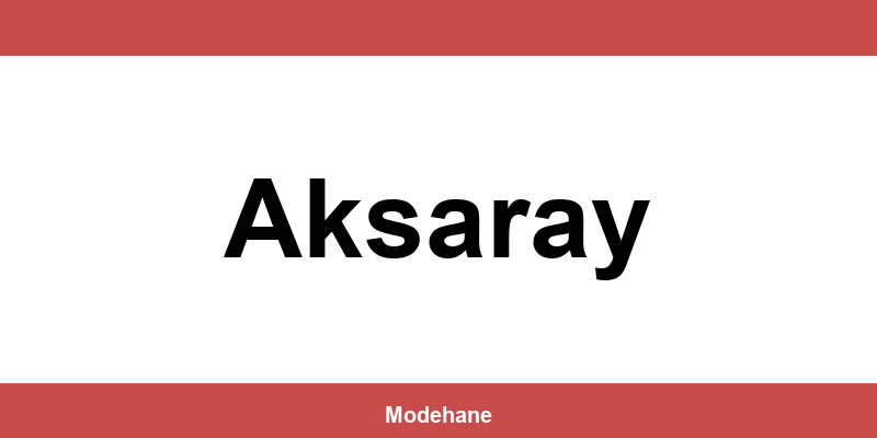 Tudors Aksaray mağazaları ve iletişim bilgileri