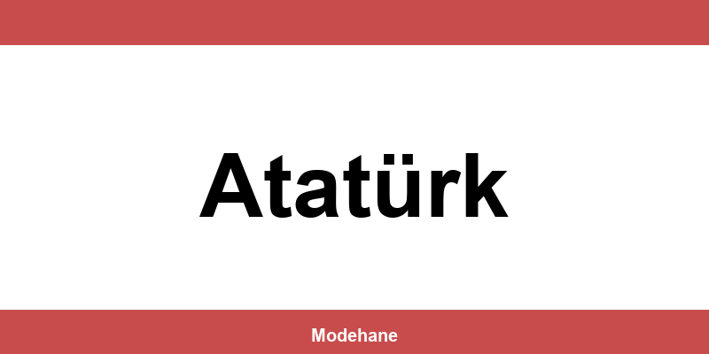 Tudors Atatürk mağazaları ve iletişim bilgileri