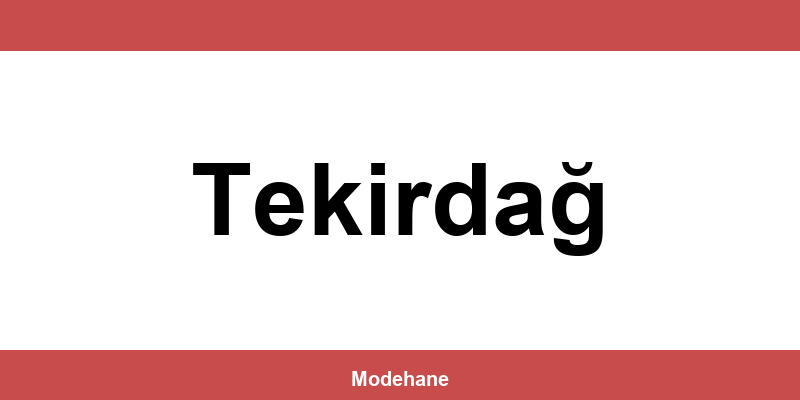 Tudors Tekirdağ mağazaları ve iletişim bilgileri