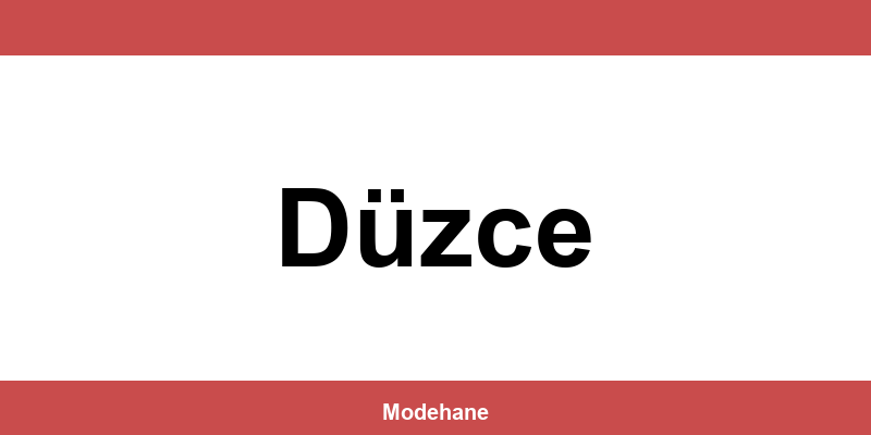 Tudors Düzce mağazaları ve iletişim bilgileri